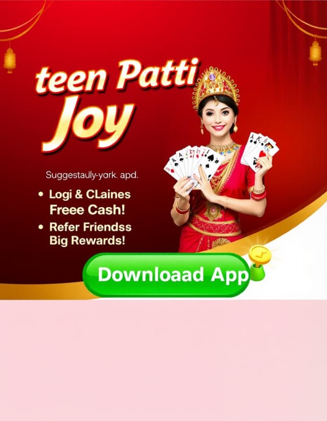 Teen Patti Joy Apk Banner